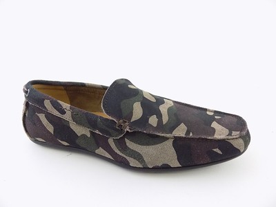 camo mens loafers