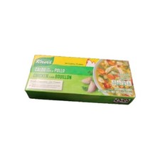 Knorr Chicken Flavor Bouillon Cubes Caldo Con Sabor de Pollo 24 Cubes 9.3oz