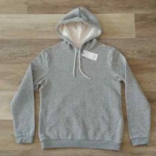NWT Goodfellow  Co Men's Soft Hooded Pullover Grey Size S