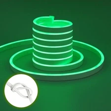 DC12V Neon LED Rope Light Waterproof Flexible Strip Commercial Boat Bar Sign TV