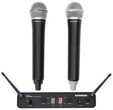 Samson Concert 288 Handheld Wireless Microphones For Church Sound Systems