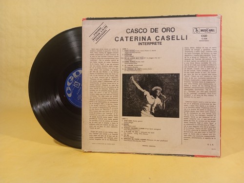 Caterina Caselli Casco D'oro BLUE label sanremo 66 italian beat - Picture 2 of 2