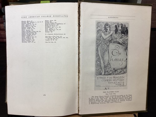 1915 Some American College Bookplates by Harry Parker Ward, Heavily Illustrated - Picture 22 of 24