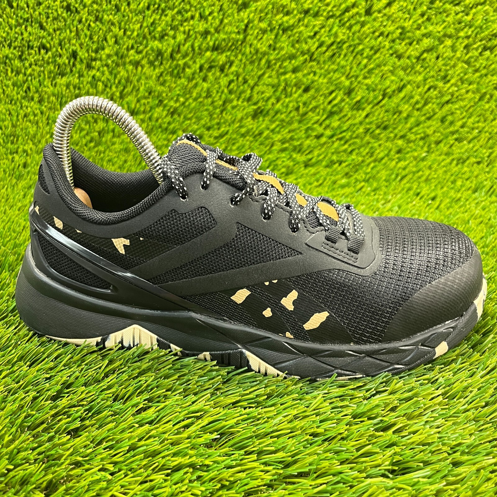 Reebok Nanoflex TR Womens Size 8W Black Composite Toe Work Shoes Sneakers