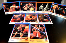 Lot of 9 LT HEAVY &amp; CRUISERWEIGHT Bobby Czyz  Bob Foster 1991 Kayo BOXING CARDS