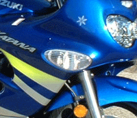 SUZUKI GSXF 600 750 CLEAR or SMOKED LED TAIL LIGHT KATANA GSX F GSX600 GSX750 F