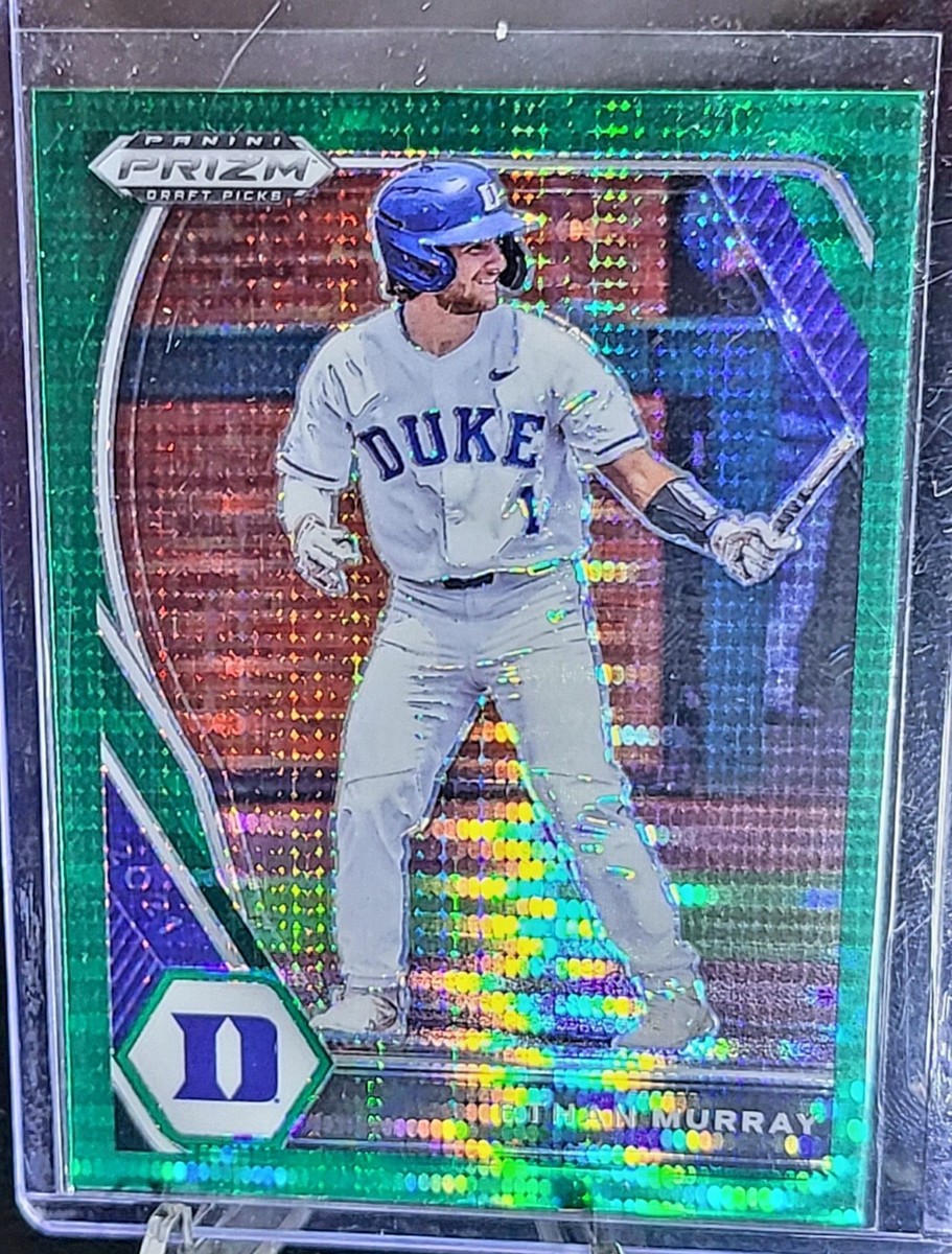 Ethan Murray 2021 Panini Prizm Green Pulsar #PDP147 Duke Brewers