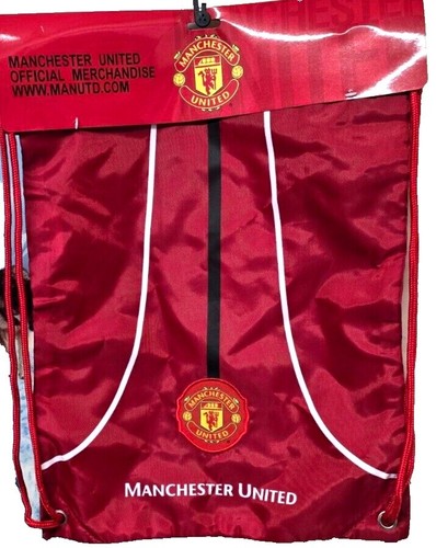 Sac De Sport Vintage Umbro Manchester United Années 90 - Duffle Bag Rouge - Taille M Unisexe