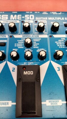 ギター BOSS ME-50 Boss ME-50 Guitar Multi-Effects Pedal - Versatile and Powerful