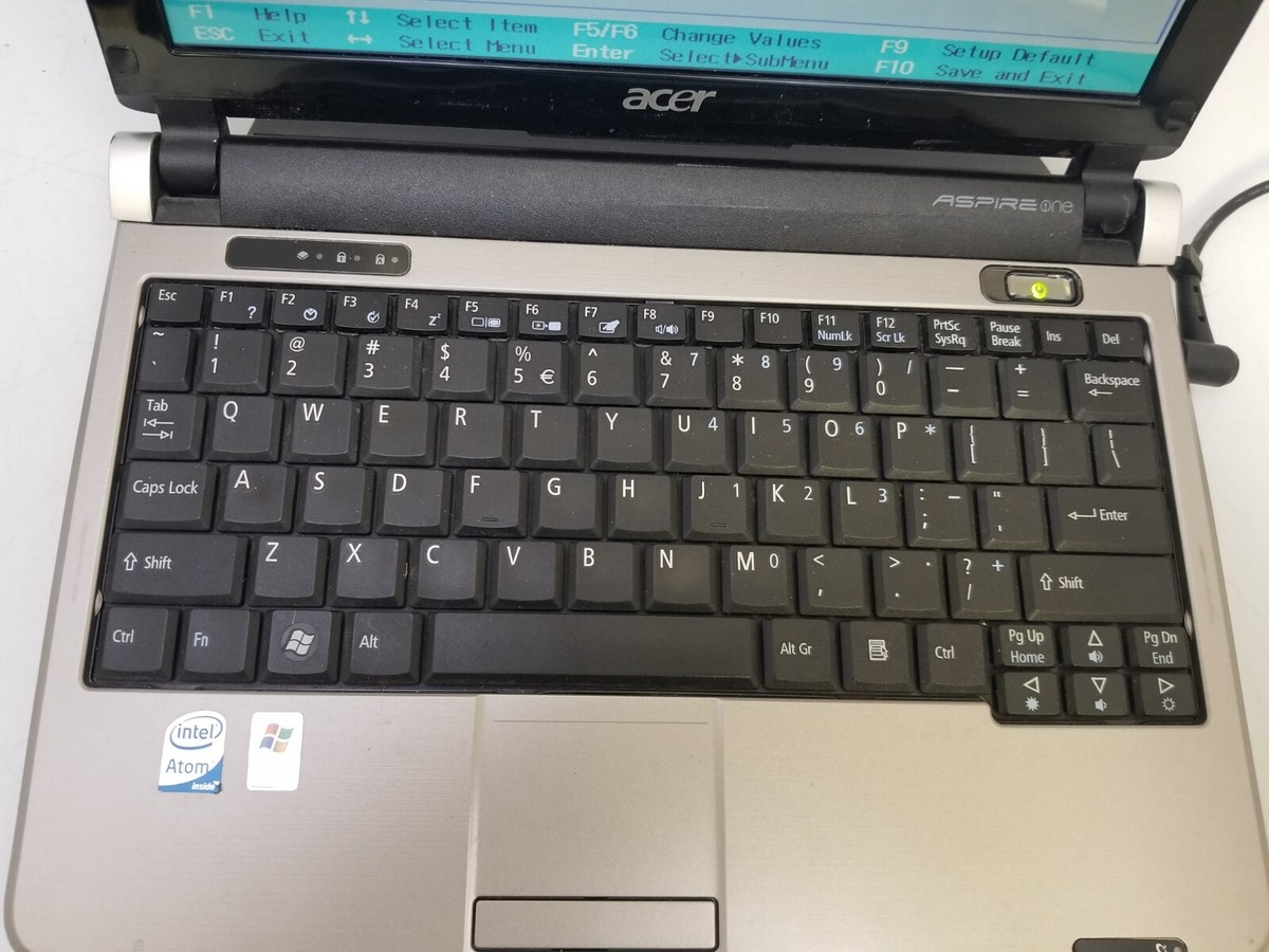 10.1” Acer Aspire One Netbook Laptop Atom N280 @1.66GHz 2GB RAM