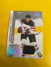 RS30118  2023-24 Upper Deck Team Canada Juniors Jersey  #3 Olen Zellweger