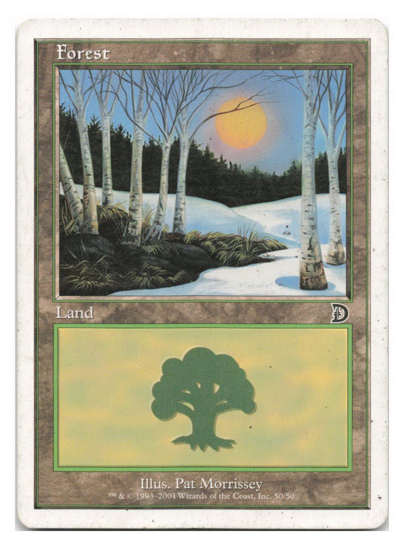 Deckmasters Garfield vs Finkel #50 Forest (50) | eBay