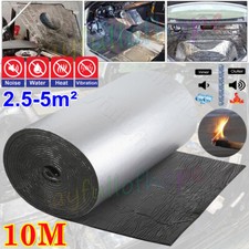 10m Sound Deadening Roll Car Van Heat Insulation 7mm Thick Closed Cell Foam Mat