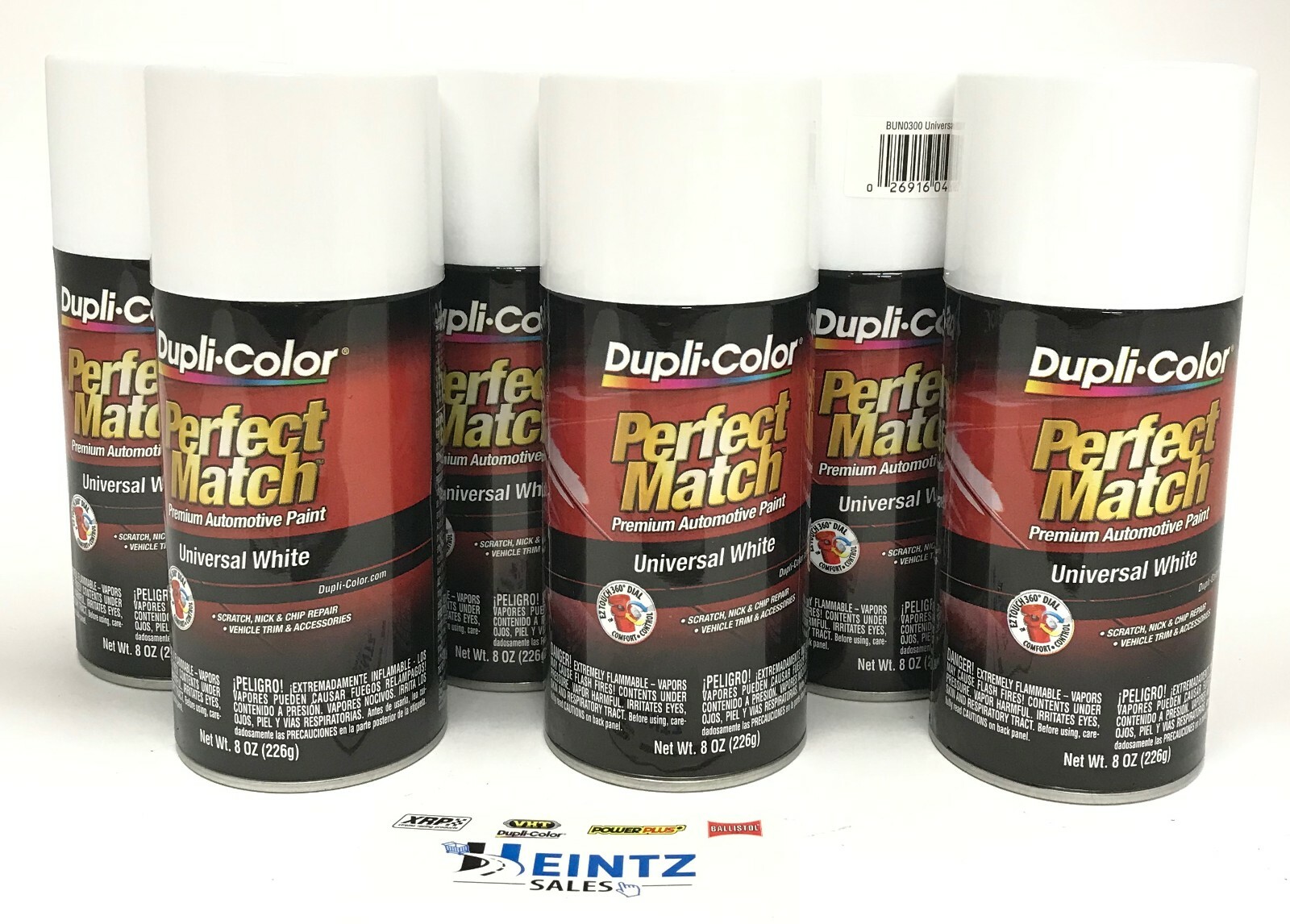 Duplicolor BUN03006 PACK Perfect Match Universal White Automotive