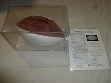 1991 NFL PRO BOWL SIGNED FOOTBALL JERRY RICE HAWAII 33 AUTO AUTOGRAPH JSA COA 