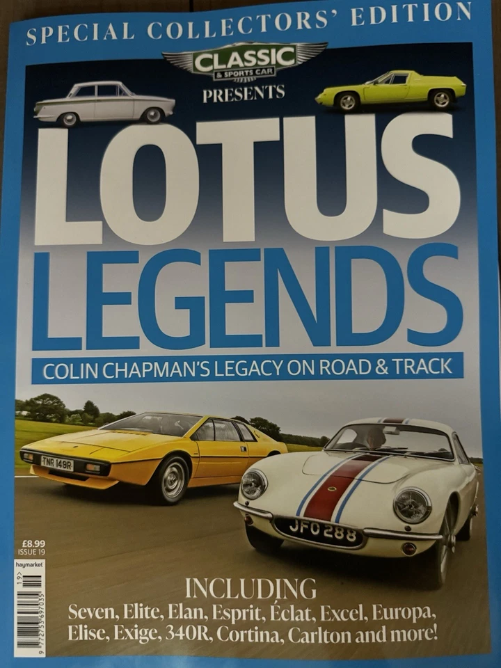 Classic & Sports Car magazine #19 Presents Lotus Legends Special Collectors Edit