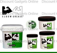Elbow Grease LIGHT Cream Anal Lube FOR Men Oil-Based Personal Lubricant - CHOOSE