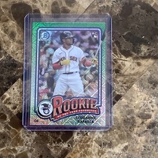 2024 Bowman Chrome Green Mega Box Mojo Rookie of the Year Ceddanne Rafaela B-16