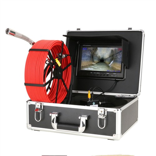 Pipe Inspection Camera DVR 9" Monitor AHD 1080P Sewer Video Camera IP68 16GB - Picture 7 of 13