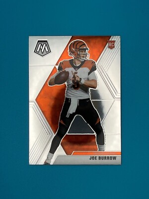 2020 Panini Mosaic #201 Joe Burrow - NFL Rookie Trading Card