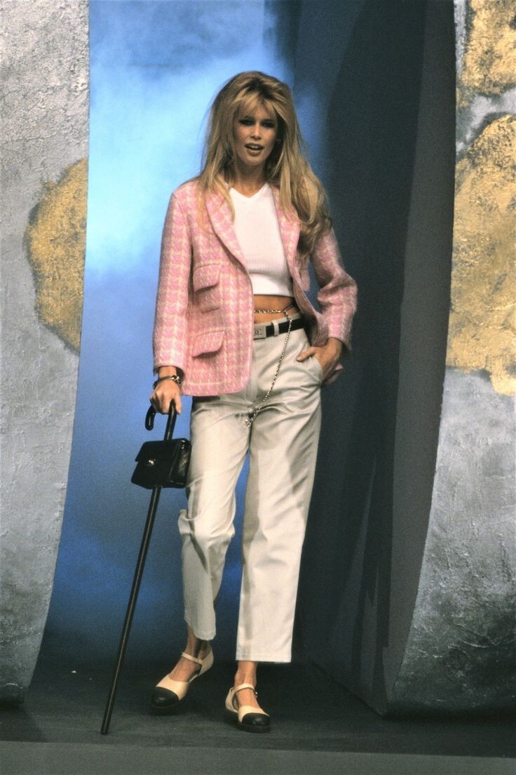 Iconic CHANEL Spring 1996 Runway Wool Check CC Jacket L | eBay Iconic CHANEL Spring 1996 Runway Wool Check CC Jacket L | eBay
