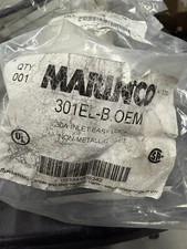 Damaged Package MARINCO MARINE RV AFI 301EL-B OEM POWER INLET 30A 125V Easy Lock