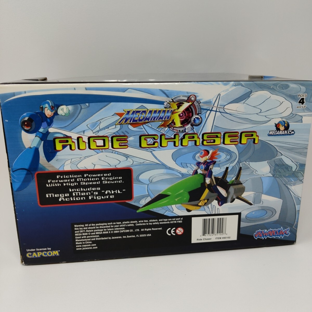 Jazwares Megaman X Capcom Megaman 15th Ride Chaser With AXL