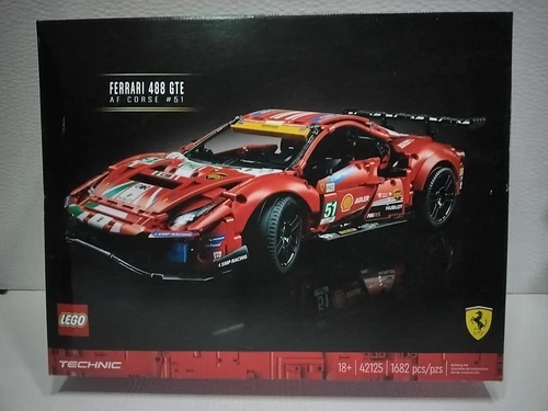 LEGO Technic 42125 Ferrari 488 GTE AF Corse #51- Sealed - Next business day shi