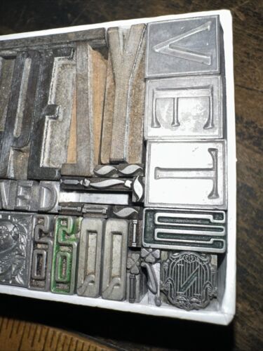 Printing Blocks “ Ornamental Borders Dingbats” Variety #id - Picture 5 of 14
