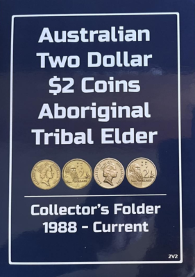 Australian $2 dollar coins collection 1988-2025 in folder 60 coins