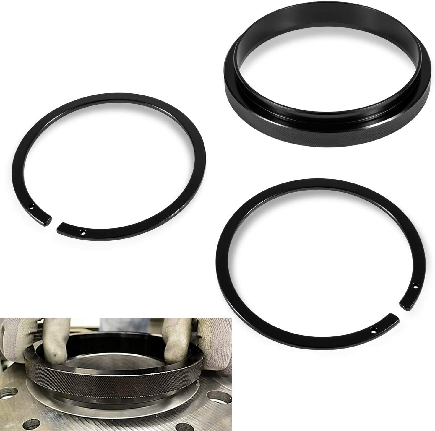 Anti-Polishing Ring & Piston Ring Compressor Adapter for Cummins ISX ...