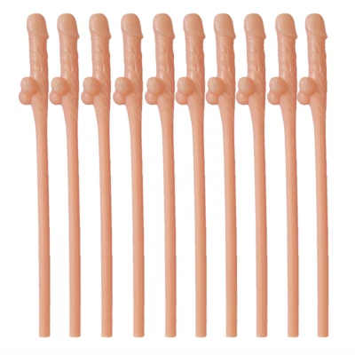 Willy Straws Hen Party Night Out Novelty Sucking Drinking Straws