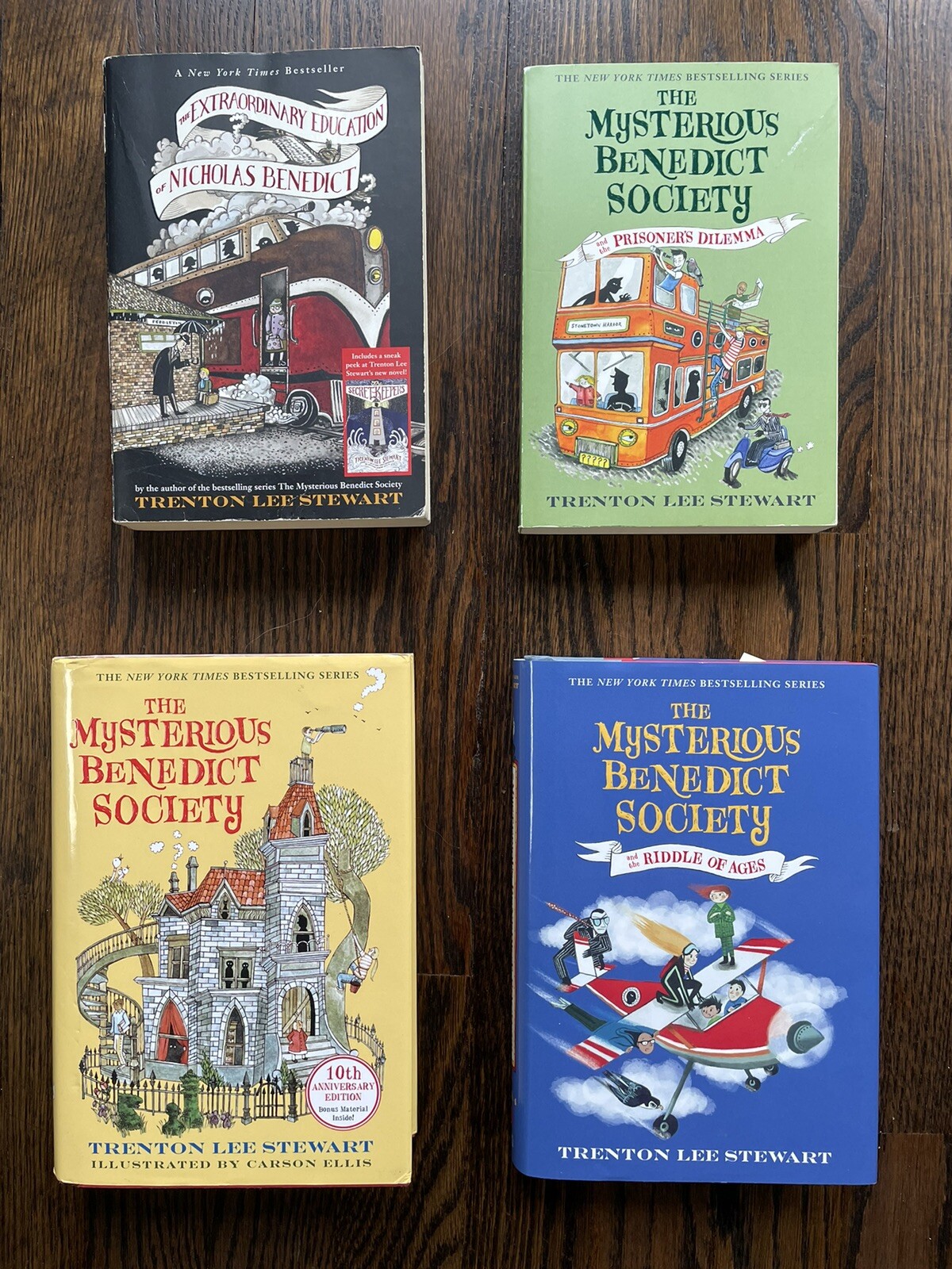 Set 1, 3, 4 and other THE MYSTERIOUS BENEDICT SOCIETY by Trenton Lee