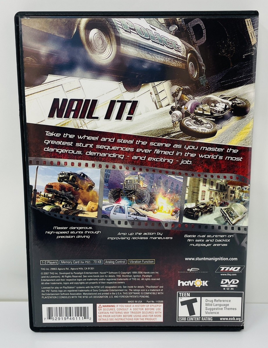 No Manual/Tested) Stuntman : Ignition - PS2 Sony PlayStation 2 | eBay
