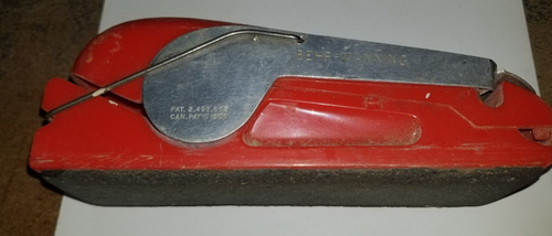 Vintage Behr Manning Bear Brand No. 12 Sander - Orange - Vintage Tools - Picture 2 of 4