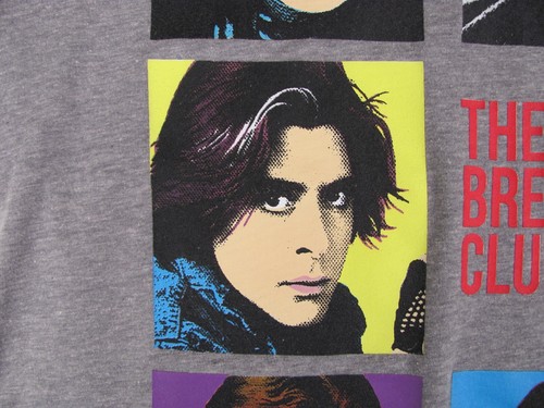 Breakfast Club Shirt Small Detention Class Womens Small Pop Art Hughes 80s - Picture 5 of 14