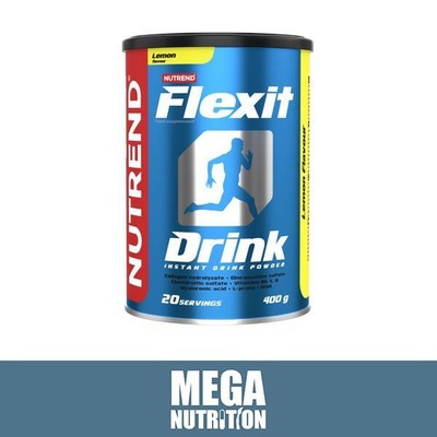Nutrend Flexit Drink Lemon 400g | Aids In Joint Recovery | Increases Flexibility