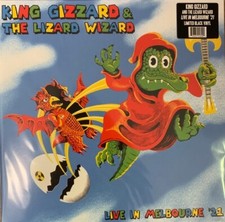 King Gizzard  The Lizard Wizard - Live In Melbourne '21 NEW 3 x LP Vinyl Record