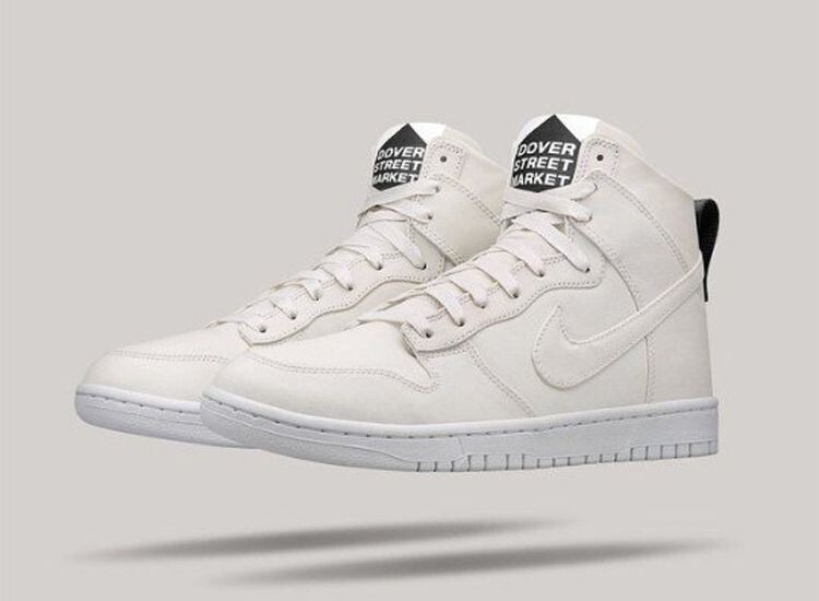 Nike Dunk High Dover Street Market White Size 13. 718766-101 | eBay