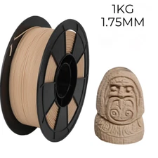 1KG Matte PLA Filament 1.75mm,PLA Matte 3d Printer Filament Matte Latte Brown