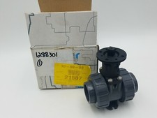 Praher 21507 Ball Valve Actuator Adapter Set Size 1-1/4" 2 Way EPDM Seal PVC NOS