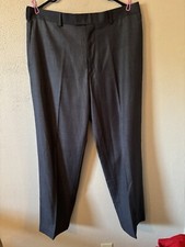 Axist black dress pants business casual straight leg relaxed fit 36 36x32 Men's