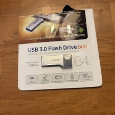 New Samsung USB 3.0 Flash Drive DUO 64GB MUF-64CB/AM