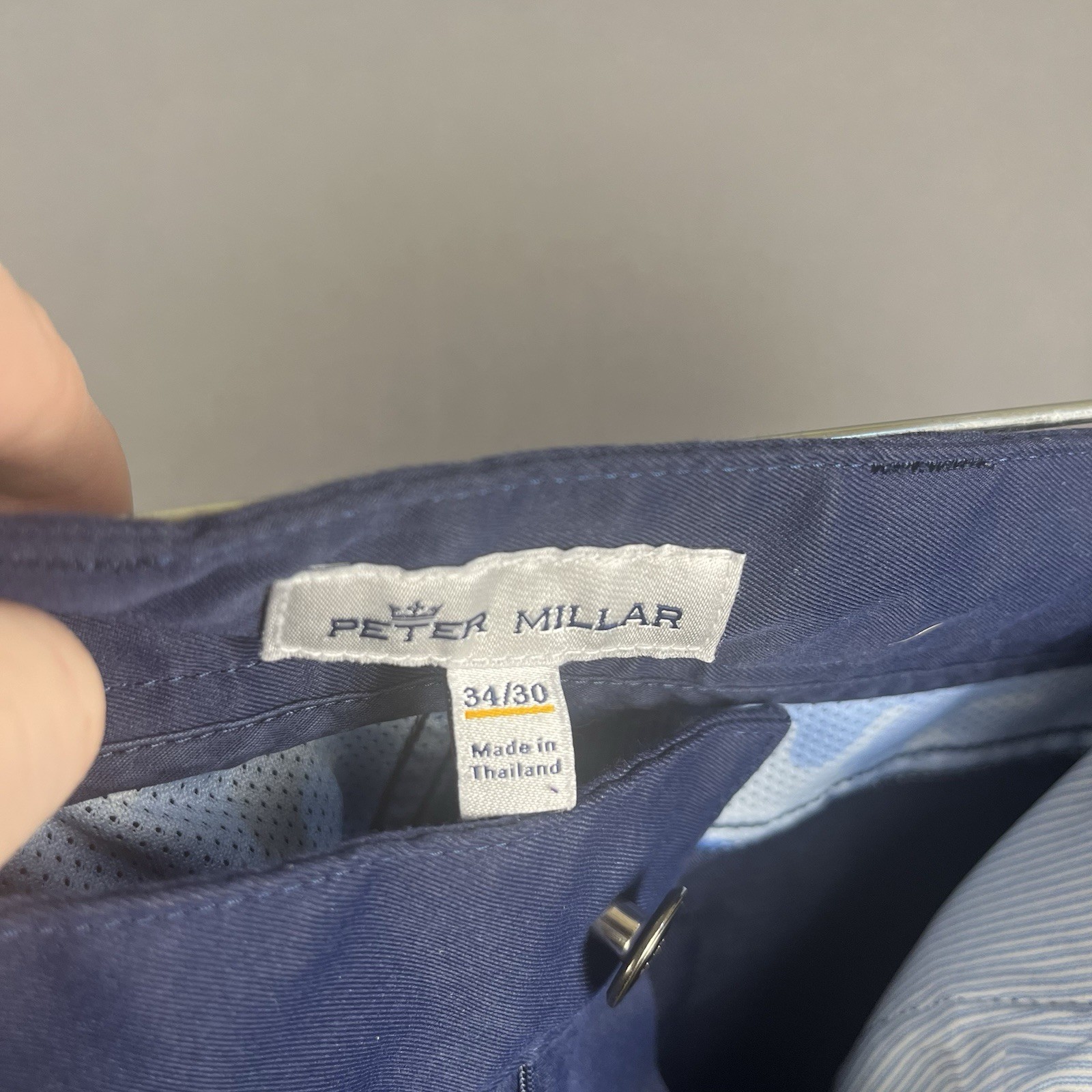 PETER MILLAR Navy Performance Five-Pocket Golf Pa… - image 6