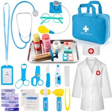 Doctor Kit for Kids, 36 Pcs Doctor Play Set kit for Toddlers 35 with Medical ...