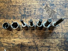Snap On Tools 38 Dr 7 Pcs 4 Hexallen Bit Sae 2 Sockets 12 916 Phillips Snap On Tools 38 Dr 7 Pcs 4 Hexallen Bit Sae 2 Sockets 12 916 Phillips
