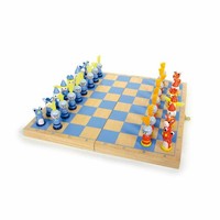 Legler Small Foot Schach Ritter Gesellschaftsspiel Ab 6 Jahre Holz Bunt 6084
