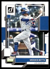 Mookie Betts 2022 Donruss #211 Dodgers MLB READ FREE SHIPPING AutographDen
