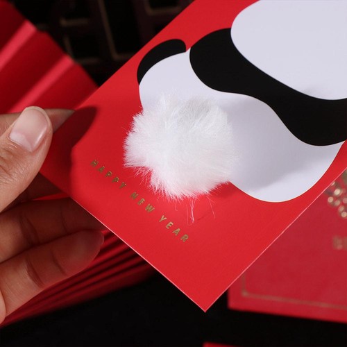 8pcs Best Wishes New Year Red Envelope Lucky Money Pockets Celebration Party - Picture 11 of 12