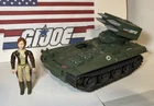 GI Joe Wolverine 1983 w/Cover Girl driver *NEAR COMPLETE, Excellent!* Vintage